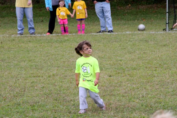 Julia's Soccer Game on 9-26